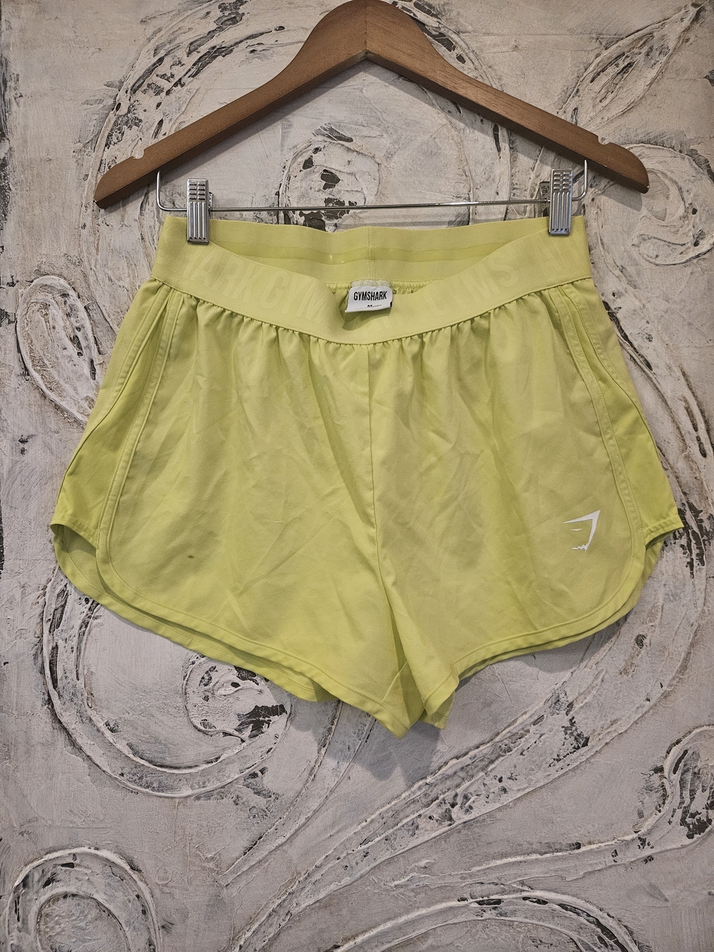 Gymshark Neon Yellow Women’s Athletic Shorts